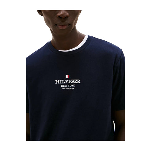 Tommy Hilfiger T-shirt T-shirt Uomo RWB con stampa S P25 - TOMMY HILFIGERMW38980 - L4F - S - Francavilla Moda